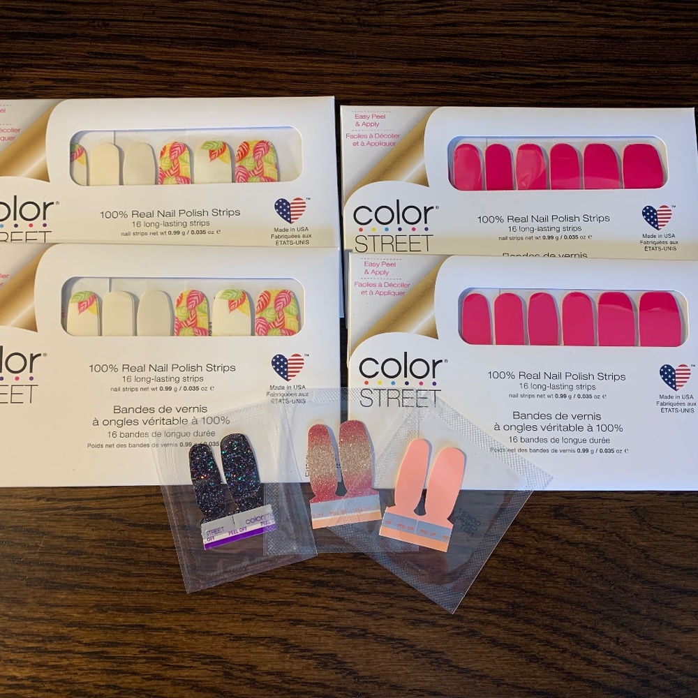 Color Street Nail Polish Strips Sets As it Ferns Out & Are You Madrid-ing Me